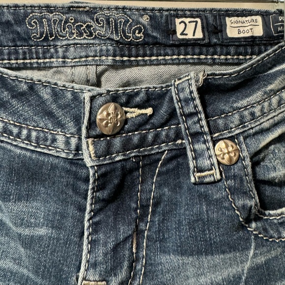 Miss Me Women’s Boot Cut Jeans Size 27 - Picture 2 of 10